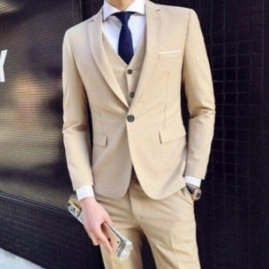 Costume trois pièces pour homme, tenue d'affaires, tenue de soirée