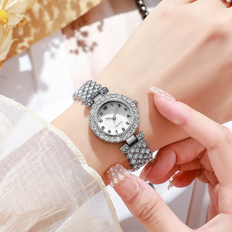 Montre à quartz numérique tendance et décontractée pour femme