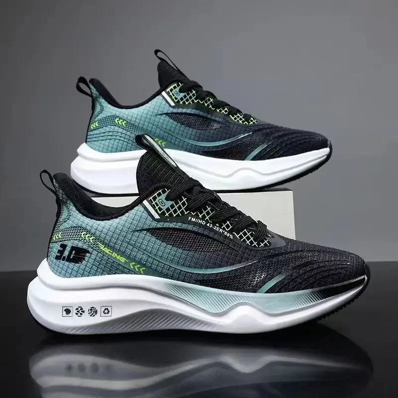 Fish mesh surface men's shoes breathable soft sole anti slip wear-resistant versatile casual shoes fashionable sports shoes - IFINDALL