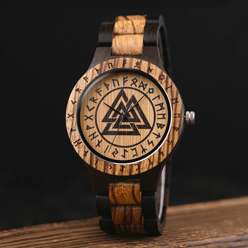 BOBO BIRD VIKING Watch Fashion Mens Watches Casual Wristwatch for Men Gift Box Packing - IFINDALL