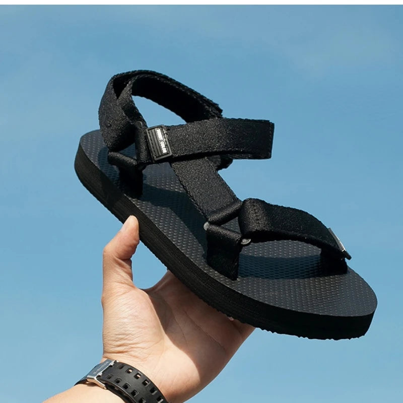 Men Sandals Simple Casual Summer Shoes Comfortable Sneakers Outdoor Beach Vacation Sandals 2023 New Male Casual Sandals shoes - IFINDALL