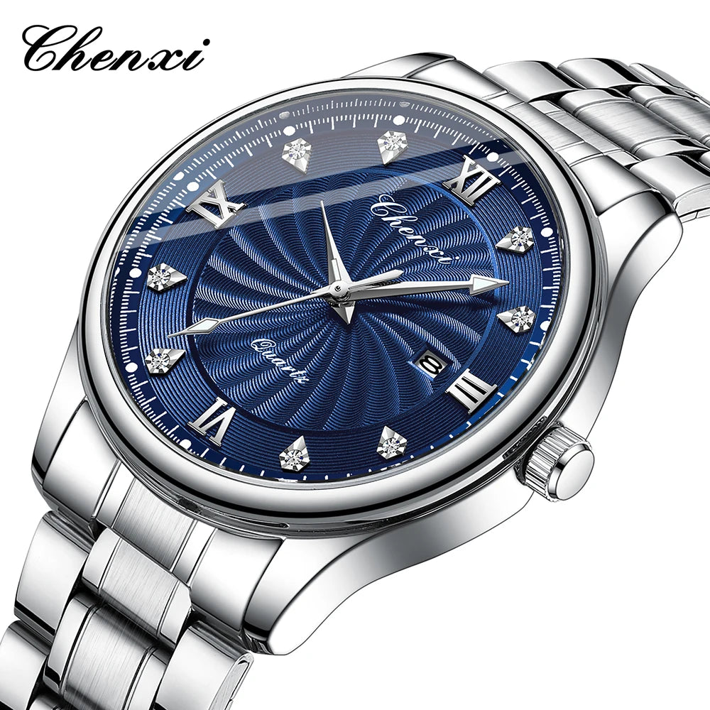 Luxury Watches For Men 2025 New CHENXI Fashion Casual 39mm Dial Waterproof Date Quartz Watch Man Original Reloj Hombre - IFINDALL