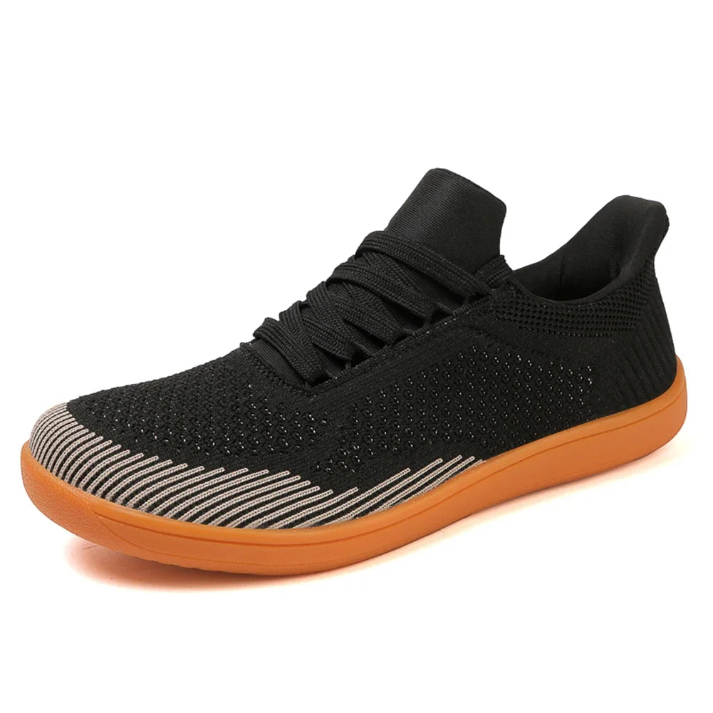 Minimalist Barefoot Shoes Breathable Wide Toe Cross Trainer Hands Free Walking Sneakers Lightweight Trekking Shoes for Men Women - IFINDALL