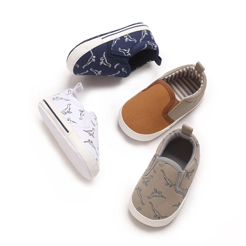 4 Colors Casual Baby Canvas Classic Sports Shoes Newborn Boys and Girls Shoes First Walkers Shoes Infant Anti slip Baby Shoes