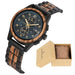 BOBO BIRD Watch Wood Wristwatch Man Handcrafted Vintage New Wooden Quartz Watch With Stylish Natural Wood Watch Unique Custom - IFINDALL