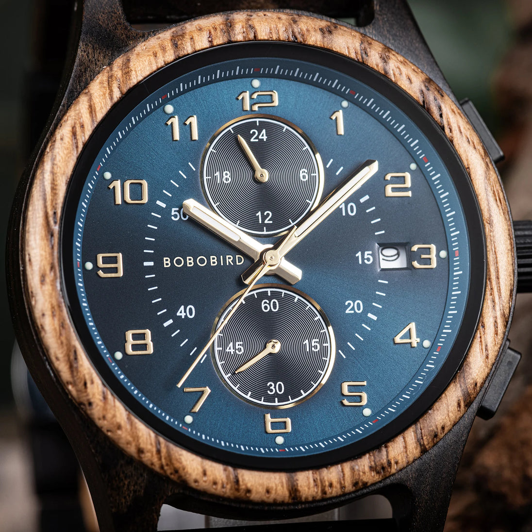 BOBO BIRD Watch Wood Wristwatch Man Handcrafted Vintage New Wooden Quartz Watch With Stylish Natural Wood Watch Unique Custom - IFINDALL