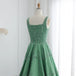 Sharon Said Luxury Beaded Green Spaghetti Arabia Elegant Evening dress for 2025 Dubai Women Wedding Party Gown SS225 Customized - IFINDALL