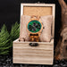 BOBO BIRD Watch Wood Wristwatch Man Handcrafted Vintage New Wooden Quartz Watch With Stylish Natural Wood Watch Unique Custom - IFINDALL