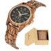 BOBO BIRD Watch Wood Wristwatch Man Handcrafted Vintage New Wooden Quartz Watch With Stylish Natural Wood Watch Unique Custom - IFINDALL