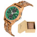 BOBO BIRD Watch Wood Wristwatch Man Handcrafted Vintage New Wooden Quartz Watch With Stylish Natural Wood Watch Unique Custom - IFINDALL