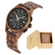 BOBO BIRD Watch Wood Wristwatch Man Handcrafted Vintage New Wooden Quartz Watch With Stylish Natural Wood Watch Unique Custom - IFINDALL