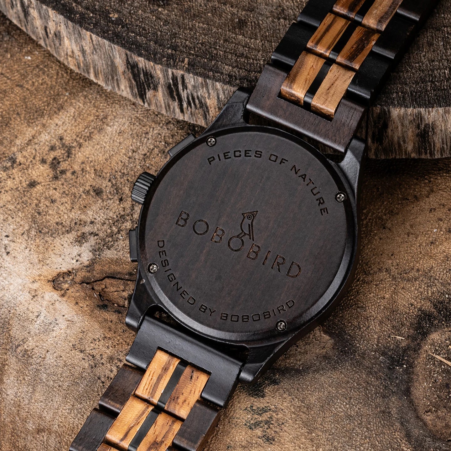 BOBO BIRD Watch Wood Wristwatch Man Handcrafted Vintage New Wooden Quartz Watch With Stylish Natural Wood Watch Unique Custom - IFINDALL