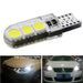 2/6/10 T10 W5W Car LED Bulb Turn Signal Light Interior Dome Reading Light License Plate Wedge Side Super Bright White 12V 6SMD - IFINDALL