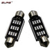 EURS 31MM 36mm 39mm 41mm Dome Light 12SMD 4014 SMD CANBUS Error Free Car Interior Bulb License Plate Lamp white red blue 12V 24V - IFINDALL