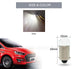 1 Pcs BA9S T4W Car Bulbs T2W T3W H5W Interior Lamp Reading License Plate Lights 1 LED 3030 SMD DC 12V 12913 12910 12929 White - IFINDALL
