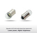 1 Pcs BA9S T4W Car Bulbs T2W T3W H5W Interior Lamp Reading License Plate Lights 1 LED 3030 SMD DC 12V 12913 12910 12929 White - IFINDALL