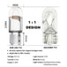 2PCS W5W Led T10 Car Light COB Glass 6000K White Auto Automobiles License Plate Lamp Led Dome Read DRL Bulb Style 12V - IFINDALL