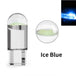 2PCS W5W Led T10 Car Light COB Glass 6000K White Auto Automobiles License Plate Lamp Led Dome Read DRL Bulb Style 12V - IFINDALL