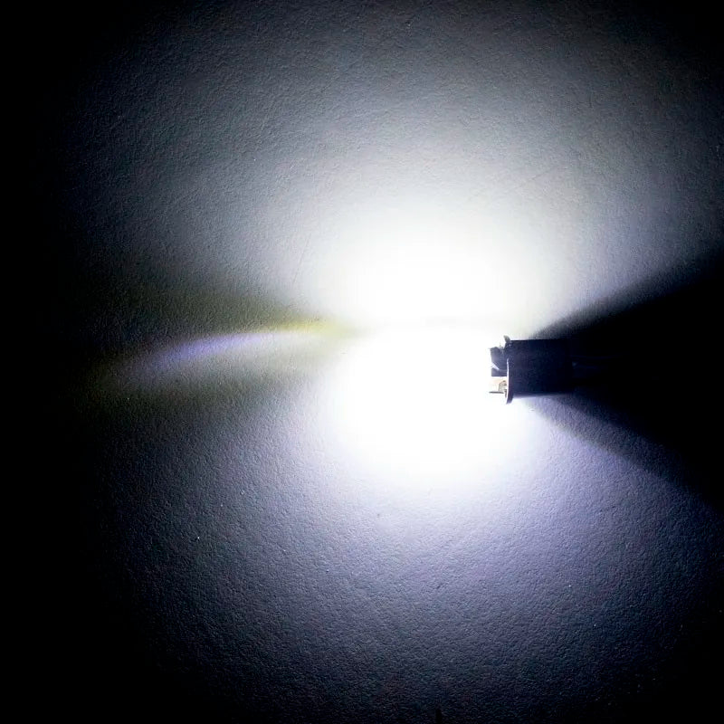 2/6/10 T10 W5W Car LED Bulb Turn Signal Light Interior Dome Reading Light License Plate Wedge Side Super Bright White 12V 6SMD - IFINDALL