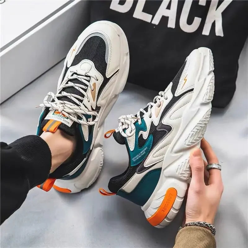 Luxury Mens Sneakers Branded Men's Casual Sneakers  Quality Shoes for Men Outdoor Fashion Platform Shoes Tenis Masculino 2024 - IFINDALL