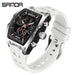 SANDA Men Electronic Watch Big Dial Sports LED Analog Digital Chronograph Military Dual Display Man Wristwatch relogio masculino - IFINDALL