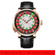 Pindu Player Gambling Series Men's Watch European Roulette Poker Game Fully Automatic Mechanical Sports Design Party Watch - IFINDALL