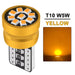 2/4/6/8/10/20 PCS T10 W5W LED Bulb CANBUS 12V 2016-9SMD Car Interior Dome Door Glove Box Trunk License Plate Lights White Yellow - IFINDALL