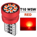 2/4/10/20 PCS CANBUS T10 W5W LED Bulb 12V 2016-9SMD 6500K Bright White Yellow Red Blue Car Interior Dome Door Maps Trunk Lights - IFINDALL