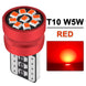2/4/10/20 PCS CANBUS T10 W5W LED Bulb 12V 2016-9SMD 6500K Bright White Yellow Red Blue Car Interior Dome Door Maps Trunk Lights - IFINDALL