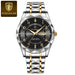 POEDAGAR Luxury Business Men's Wristwatch Stainless Steel Date Week Man Watch Waterproof Luminous Fashion Quartz Watches For Men - IFINDALL
