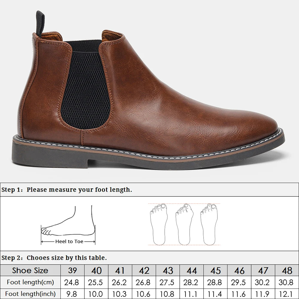 Boots Men Brand Top Quality 2025 Classic Comfortable Fashion Casual Ankle Boots - IFINDALL