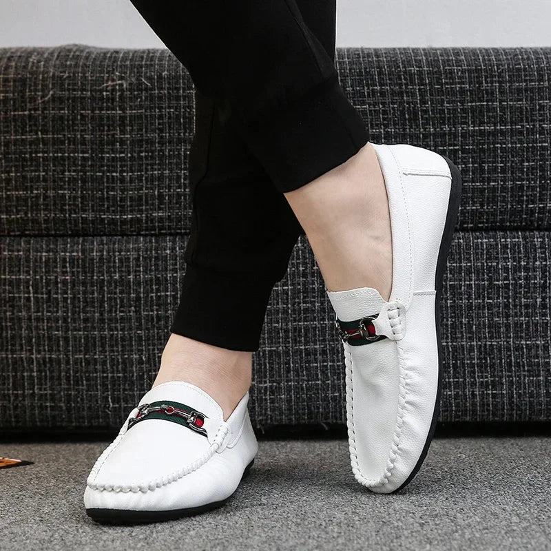 Cheap Shoes With Free Shipping Cowhide Leather Loafers Shoes for Men Tennis Man Trend 2025 Sneakers Male Low Price Shoe Women - IFINDALL