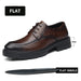 Men Dress Elevator Shoes Platform Breathable Lift Casual Business Luxury Genuine Leather Heightening Shoes 5/8/10CM Taller Male - IFINDALL