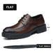 Men Dress Elevator Shoes Platform Breathable Lift Casual Business Luxury Genuine Leather Heightening Shoes 5/8/10CM Taller Male - IFINDALL
