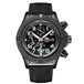 Automatic Mens Watch Self Wind Mechanical Canvas Style Genuine Black Blue Leather Multifunction Date Month Luminous Watches - IFINDALL