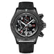 Automatic Mens Watch Self Wind Mechanical Canvas Style Genuine Black Blue Leather Multifunction Date Month Luminous Watches - IFINDALL