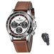 PAGANI DESIGN New Men's Quartz Watch Fashion Ceramic bezel Chronograph 100m Waterproof Men's Stainless Steel Watch - IFINDALL