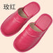 Genuine Cow Leather Slippers Homes In Indoor Slipper Spring Autumn Summer Men Women Elderly Non-slip Casual Single Slides Shoes - IFINDALL