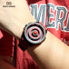 DANIEL GORMAN Red Planet Design Quartz Watch for Men Waterproof Luminous Sport Wristwatch with Magnetic Bead Pointers DG0525Red - IFINDALL