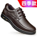 Handmade Leisure Men Shoes New Trendy Minimalist Work Shoes With Lace Up Middle-Aged Dad Formal Casual Business Leather Shoes - IFINDALL