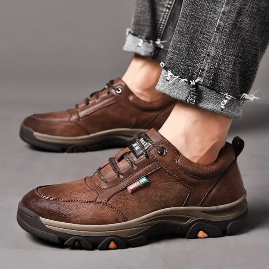 Fashion Autumn and Winter New Hiking Shoes Men's Casual Business Shoes Men's Outdoor Sports New Men's Shoes 2023 - IFINDALL