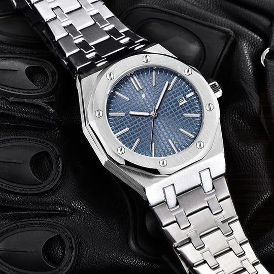 Luxury Brand 2025 Classic Design Business Men's Delicacy Mechanical Style Watch Sapphire Stainless Steel Waterproof 20Bar Date - IFINDALL