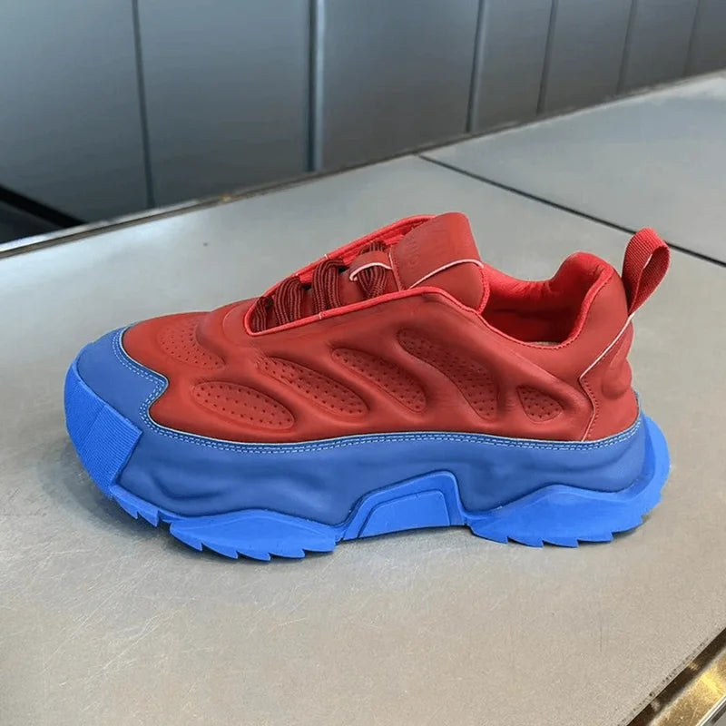 CYYTL Men Sneakers Platform Outdoor Shoes Casual Tennis Fashion Running Sports Hiking Designer Luxury Skateboard Leather Loafers - IFINDALL