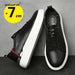 Elevator shoes for man height increase 7cm 2025 Luxury sneaker Genuine Leather Men's Hidden Heels Casual Shoe Heights Genuine Le - IFINDALL