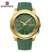NAVIFORCE NF7112 Original Quartz Watch for Men Simple Silicone Strap 5Bar Waterproof Luminous Watches - IFINDALL