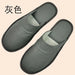 Genuine Cow Leather Slippers Homes In Indoor Slipper Spring Autumn Summer Men Women Elderly Non-slip Casual Single Slides Shoes - IFINDALL