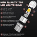 2-20 PCS T10 W5W LED Bulbs 12V Super Bright 3030 2SMD 7000K White Car Interior Dome Map Door Courtesy Dash License Plate Lights - IFINDALL
