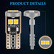 2/6/10Pcs T10 W5W 6SMD 3030 Super Bright LED Canbus No Error Car Interior Reading Dome Lights Auto Parking Lamp Wedg - IFINDALL