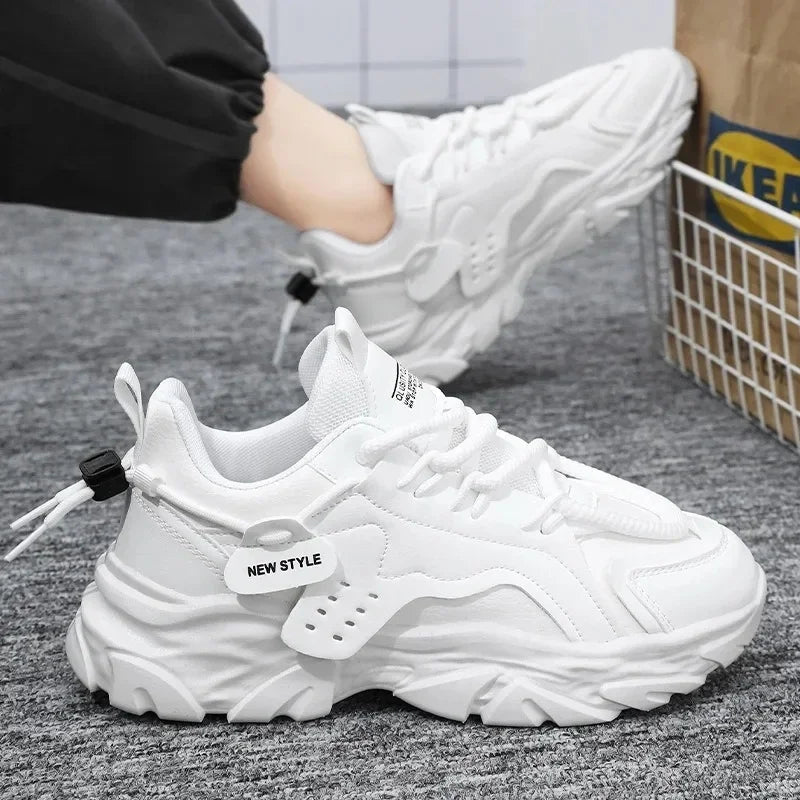 Fashion Men Sneakers Spring Breathable Comfort Air Cushion Running Shoes Outdoor Non Slip Wear-resistant Walking Shoe Zapatillas - IFINDALL