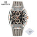 New NAVIFORCE Men's Quartz Multifunction Watches Fashion Sports Chronograph 5ATM Waterproof Silicone Band Casual Man Wrist Watch - IFINDALL